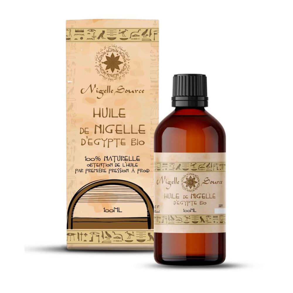 Olio di cumino nero egiziano biologico - qualità biologica 100 ml - Fonte Nigelle