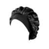 Bonnet en satin noir
