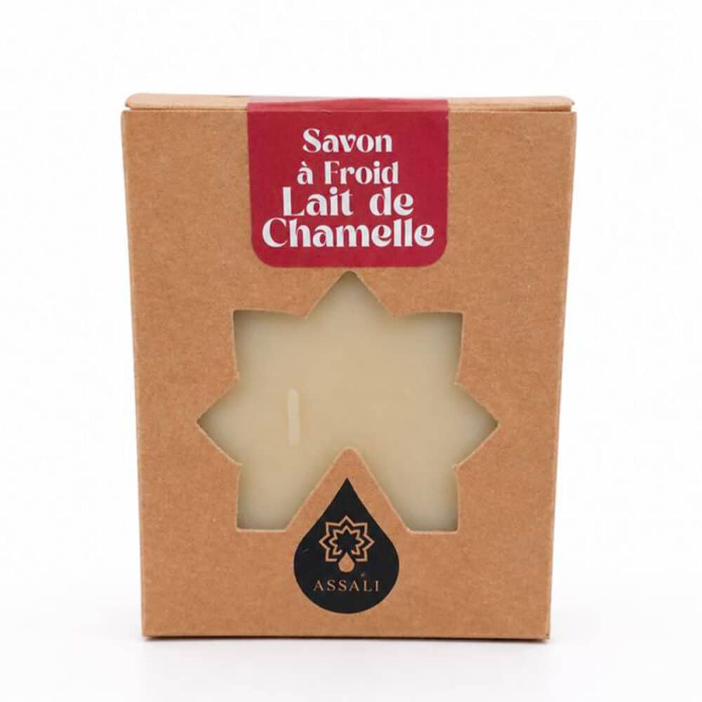 Savon artisanal lait de chamelle du Maroc (Environ 100 à 120g) - Assali